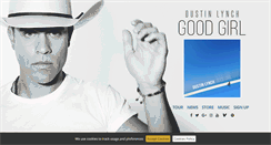 Desktop Screenshot of dustinlynchmusic.com